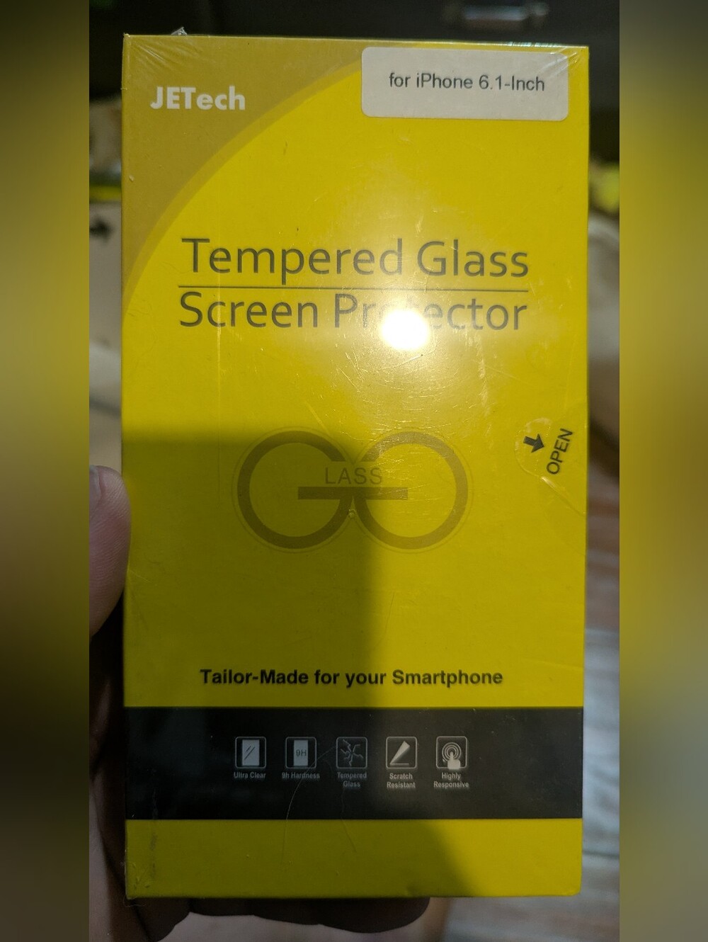 JETech Tempered Glass Screen Protector iPhone 6